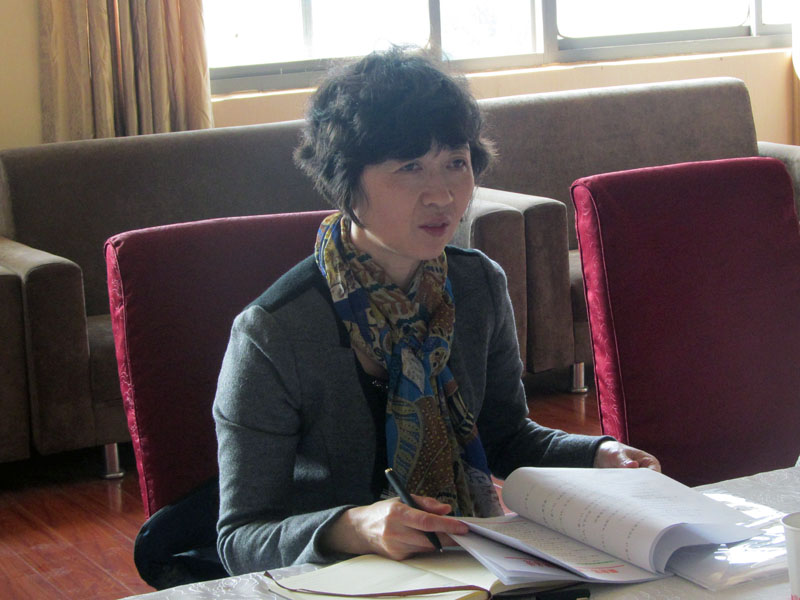 童小娇带队调研伟德国际1946教学工作