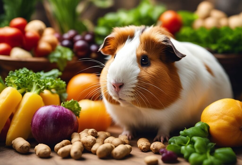 Can Guinea Pigs Eat Ginger Root
