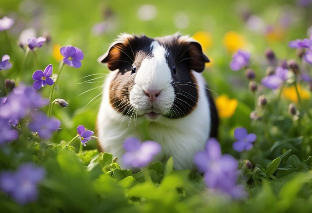 Can Guinea Pigs Eat Violets
