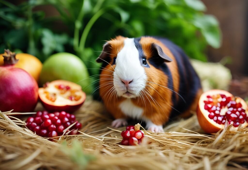 Can Guinea Pigs Eat Pomegranate Seeds