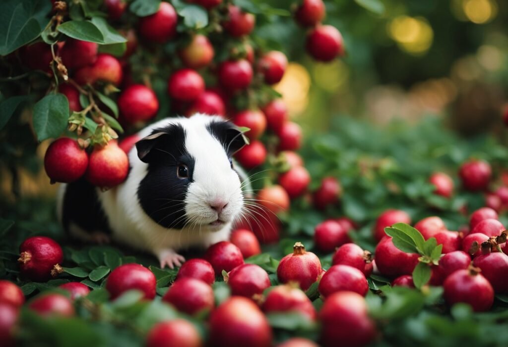 Can Guinea Pigs Eat Pomegranate Seeds